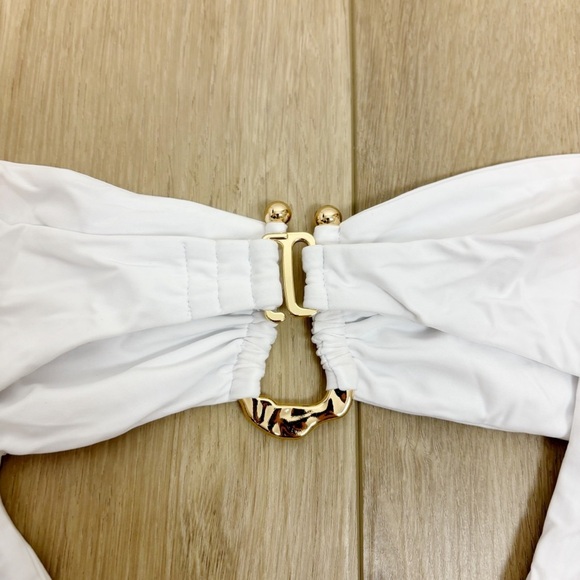 Michael Costello x REVOLVE Amerie One Piece in White Size S - Picture 4 of 8